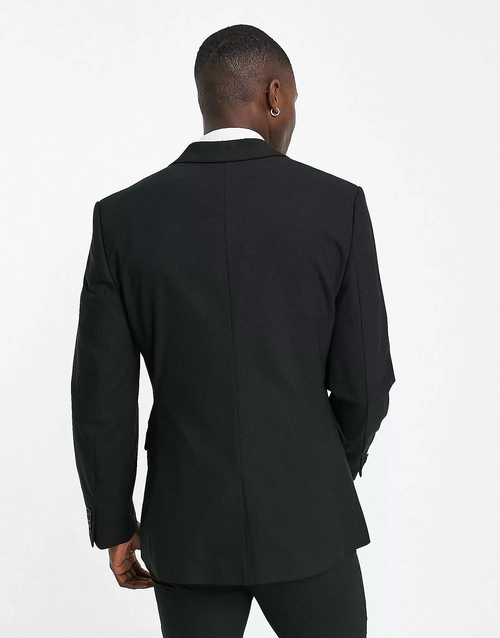 ASOS Slim Blazer in Black