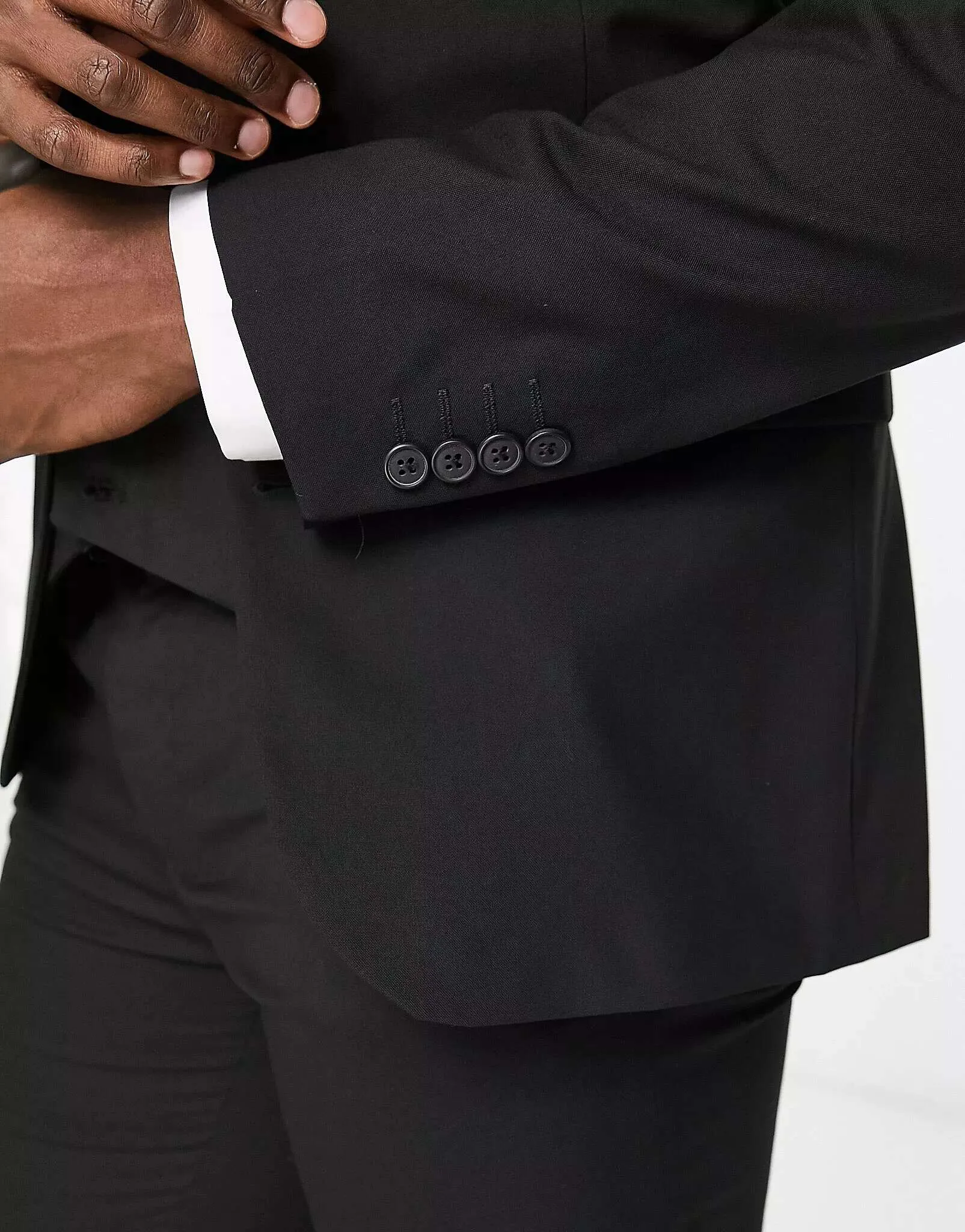 ASOS Slim Blazer in Black