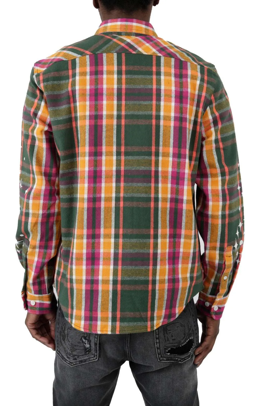 BB Horizon Long Sleeve Woven - PIneneedle