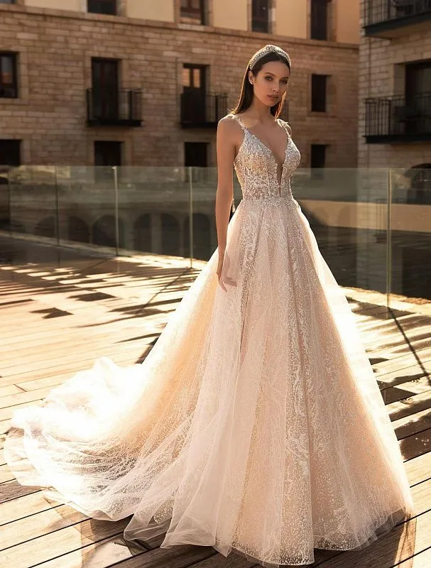 Blazing White Wedding Dress