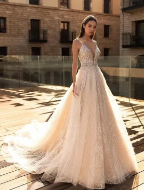 Blazing White Wedding Dress