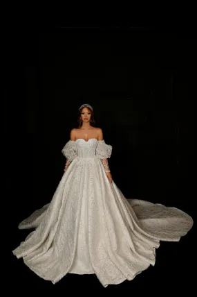 Bodacious White Wedding Dress