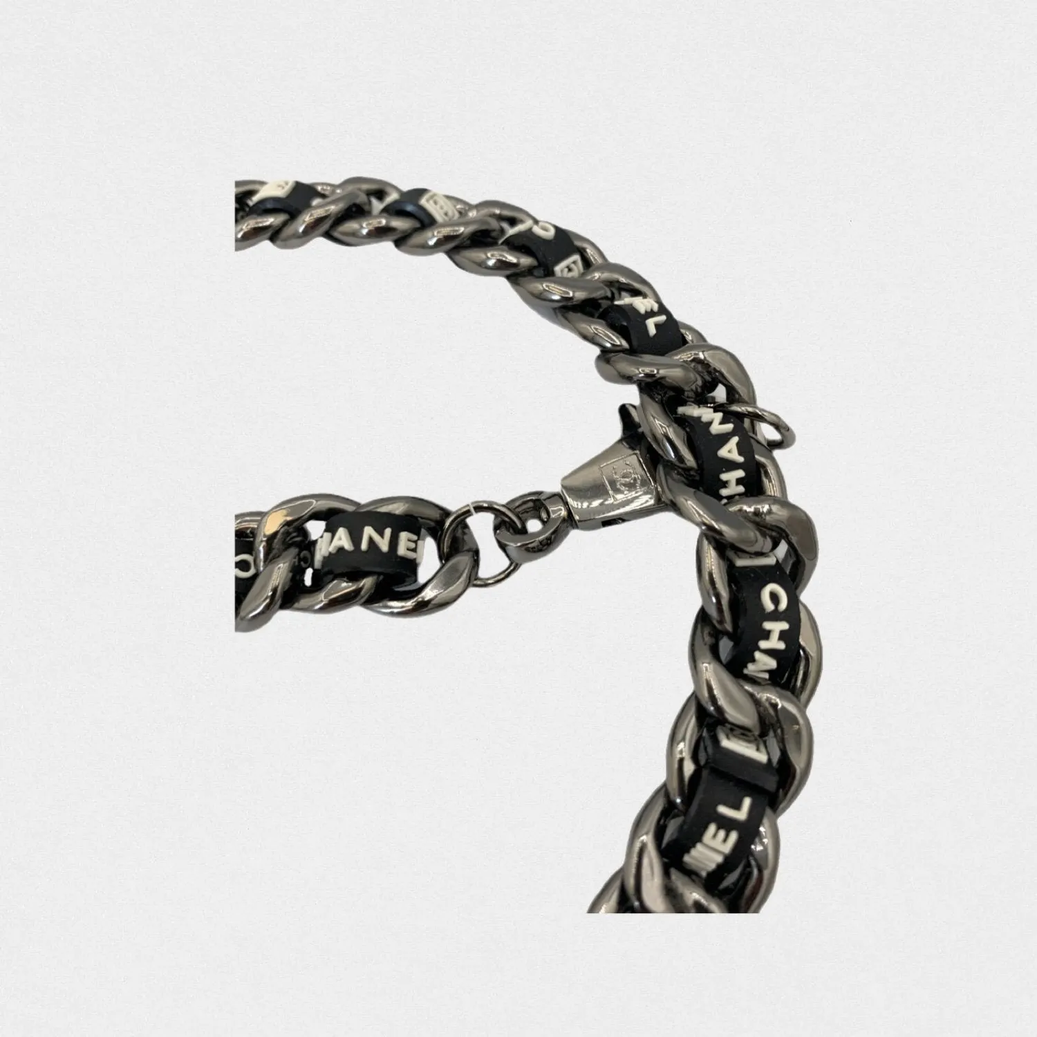 Chanel "Ecriture" chain belt - 2010s