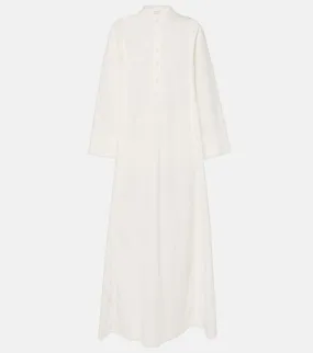 Dries Van Noten Cotton poplin maxi dress