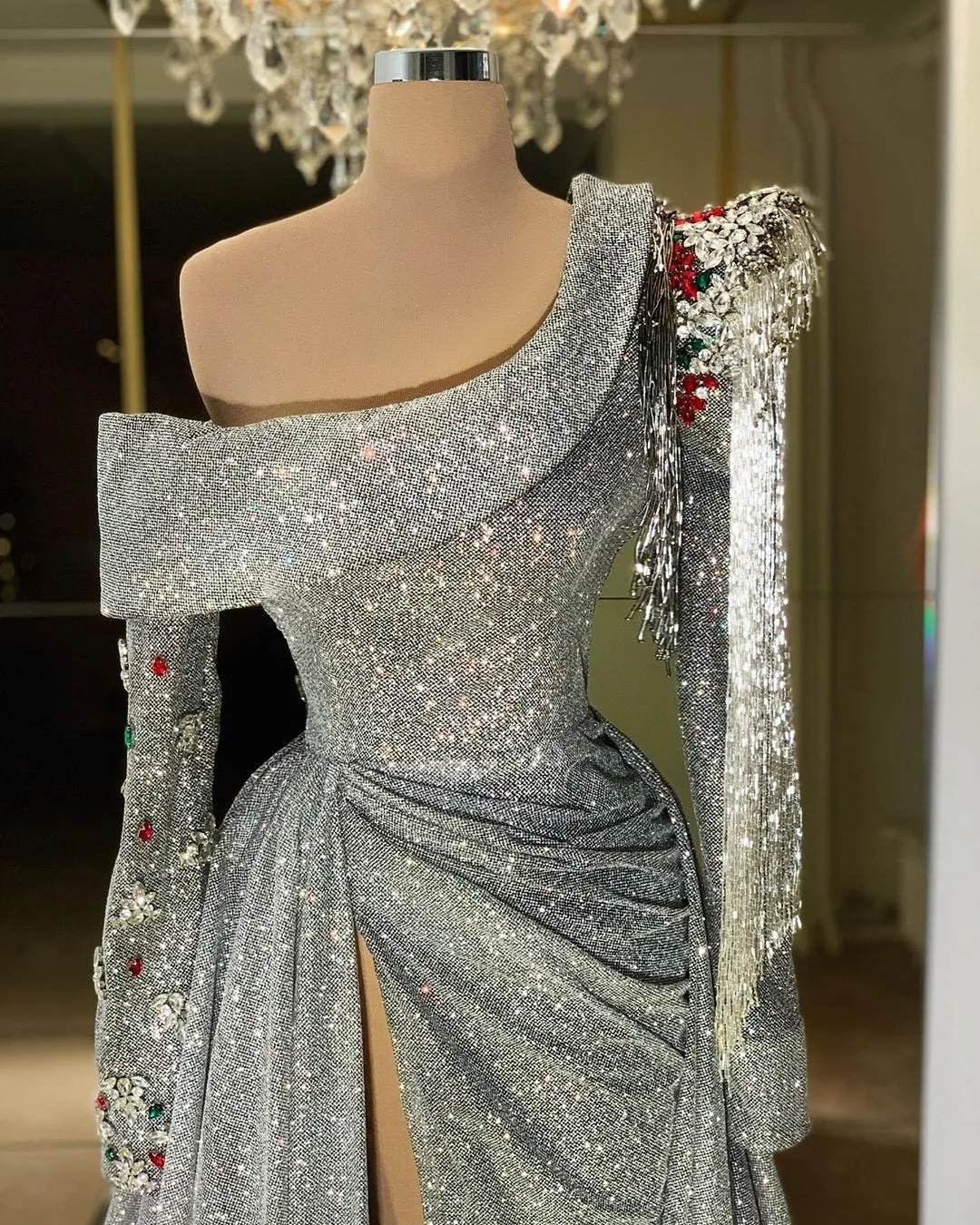 Flamboyant Evening Dress