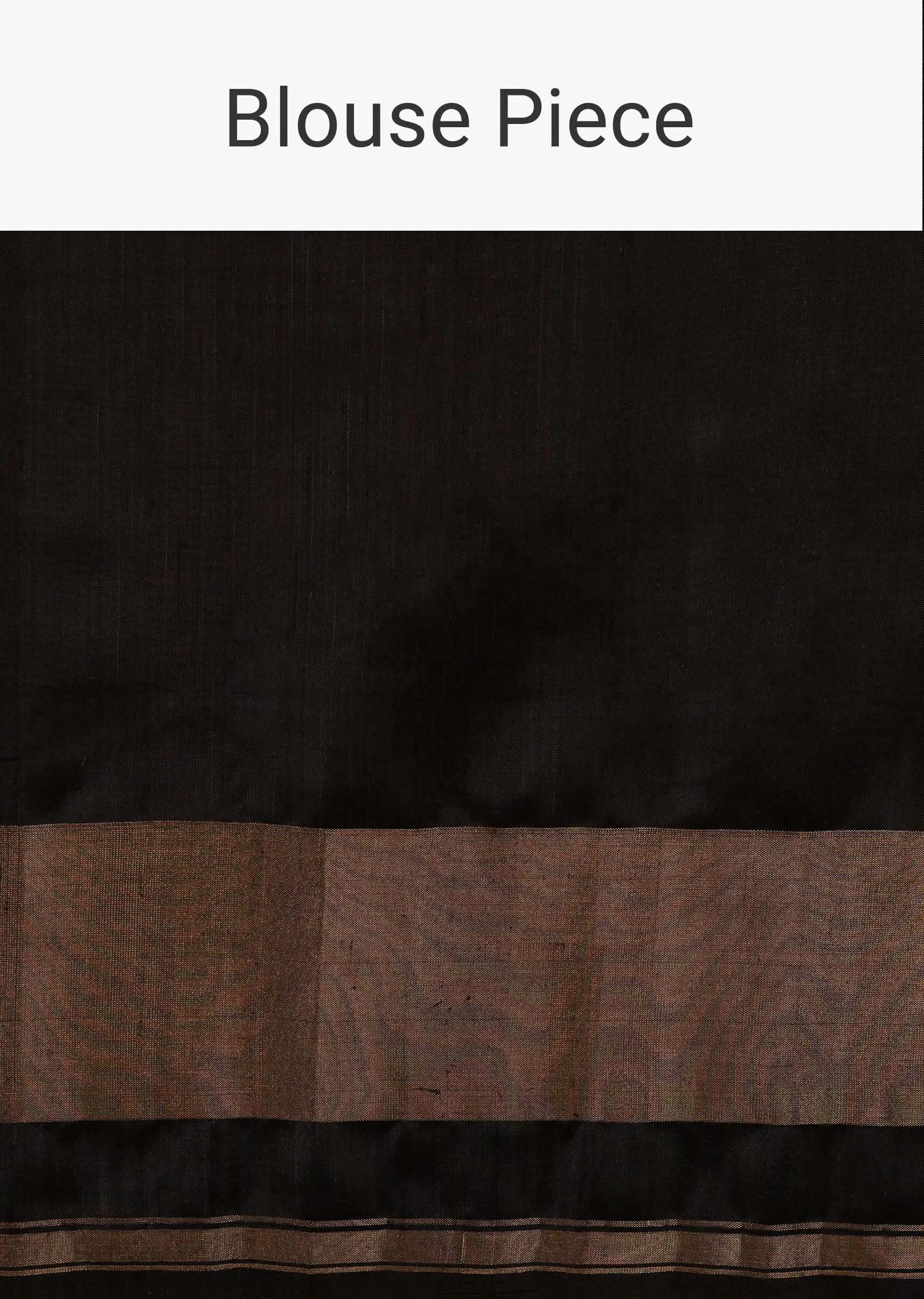 Kalki Antique Moss Green And Black Saree In Silk With Ikat Weave Patola Floral Work