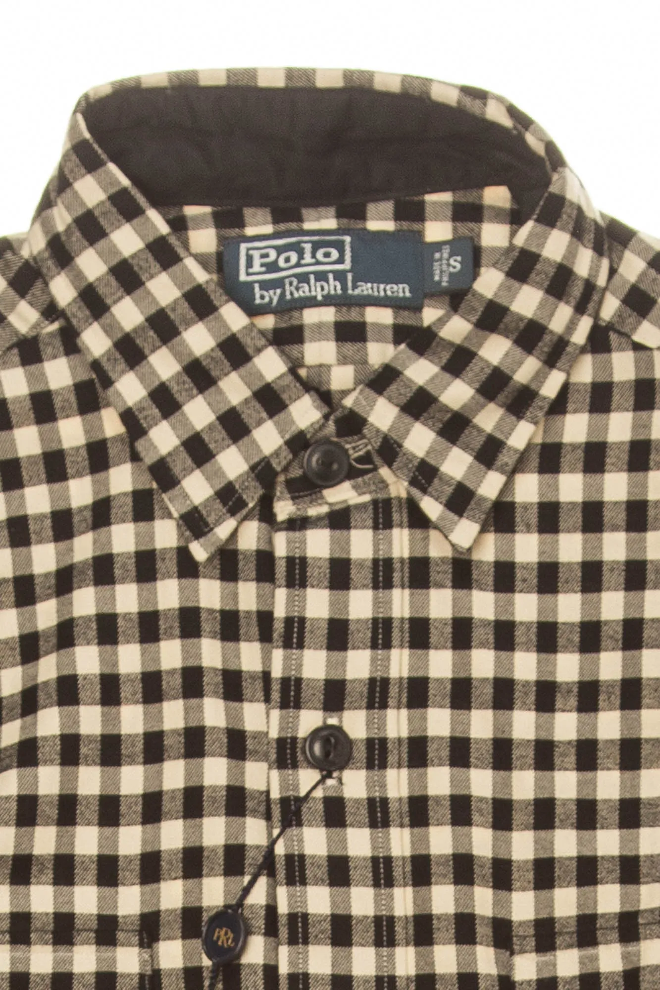Polo By Ralph Lauren - Yellow Plaid Button Up Dress Shirt - S