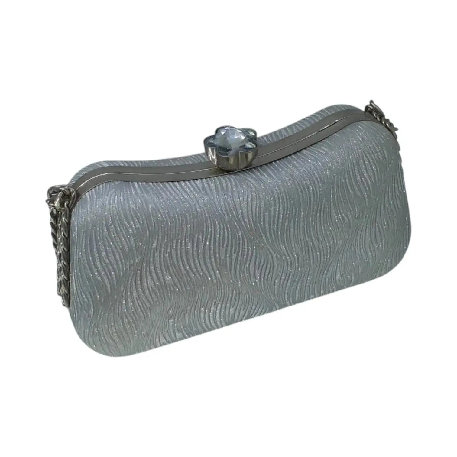 Small Glitters Clutch with Chain
