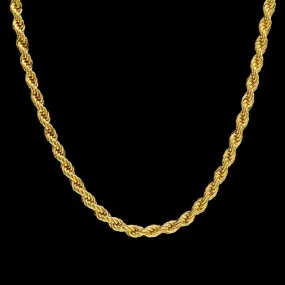 Solid Gold Rope Chain