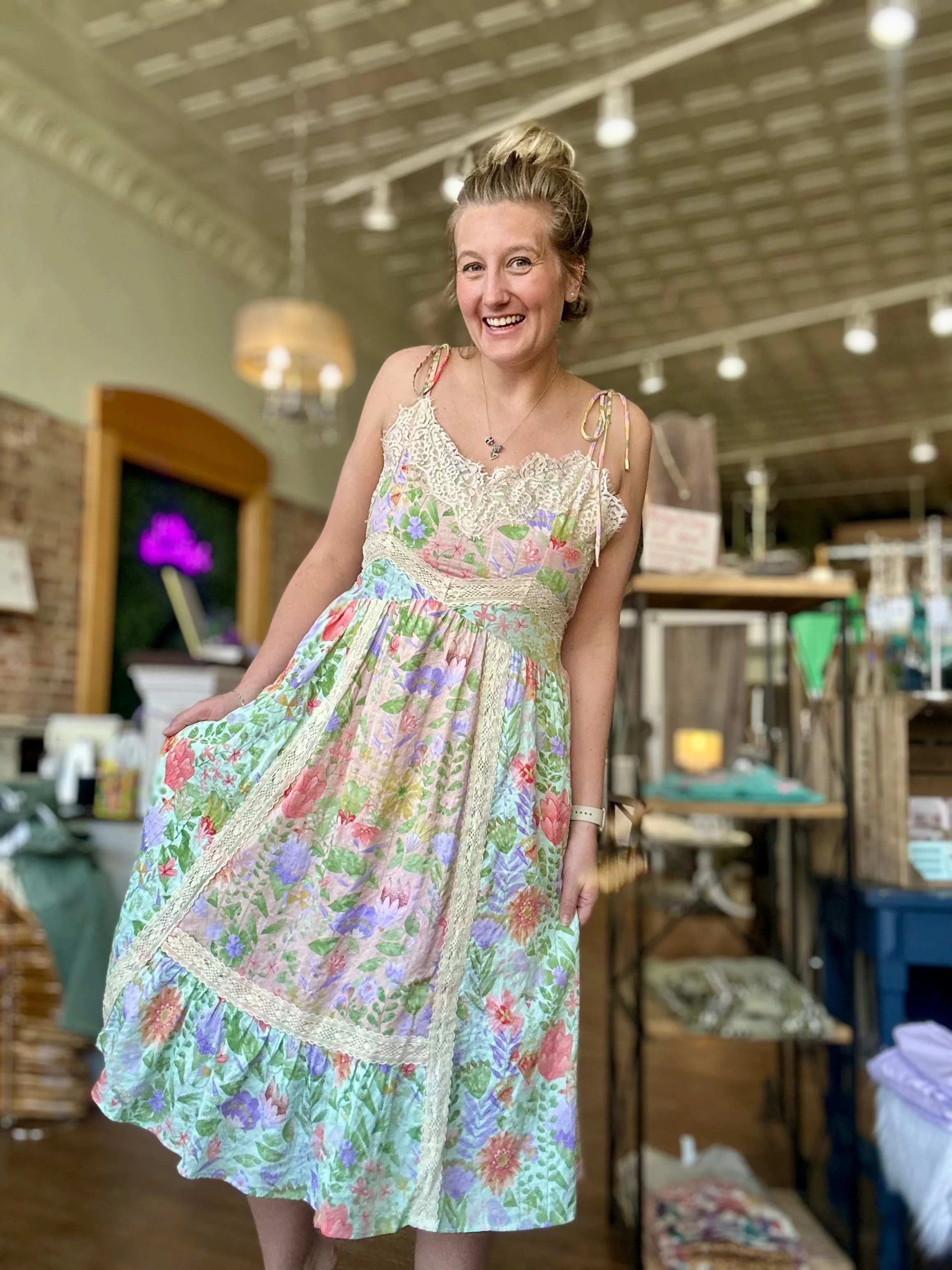 Tea Party Floral Dress