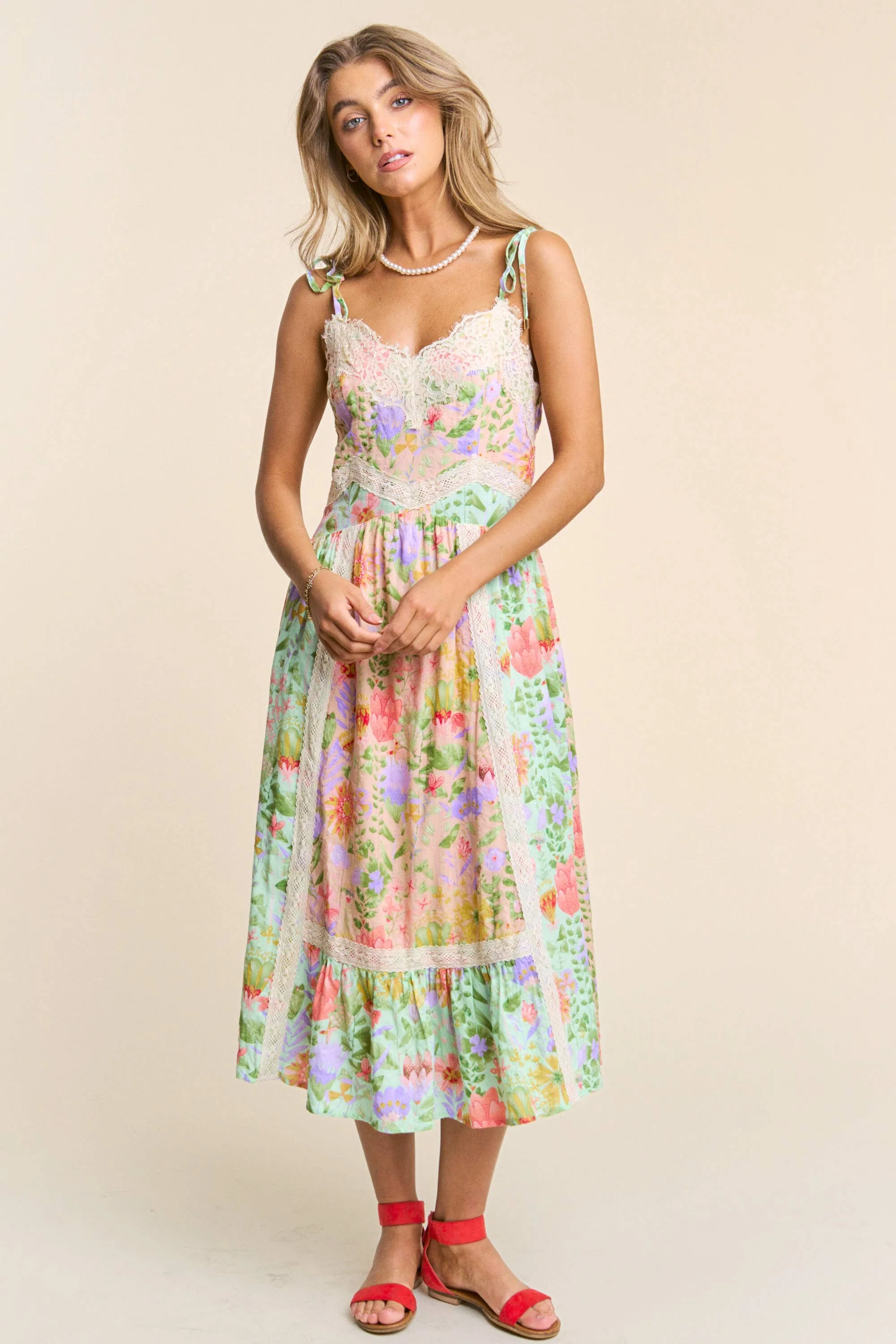 Tea Party Floral Dress