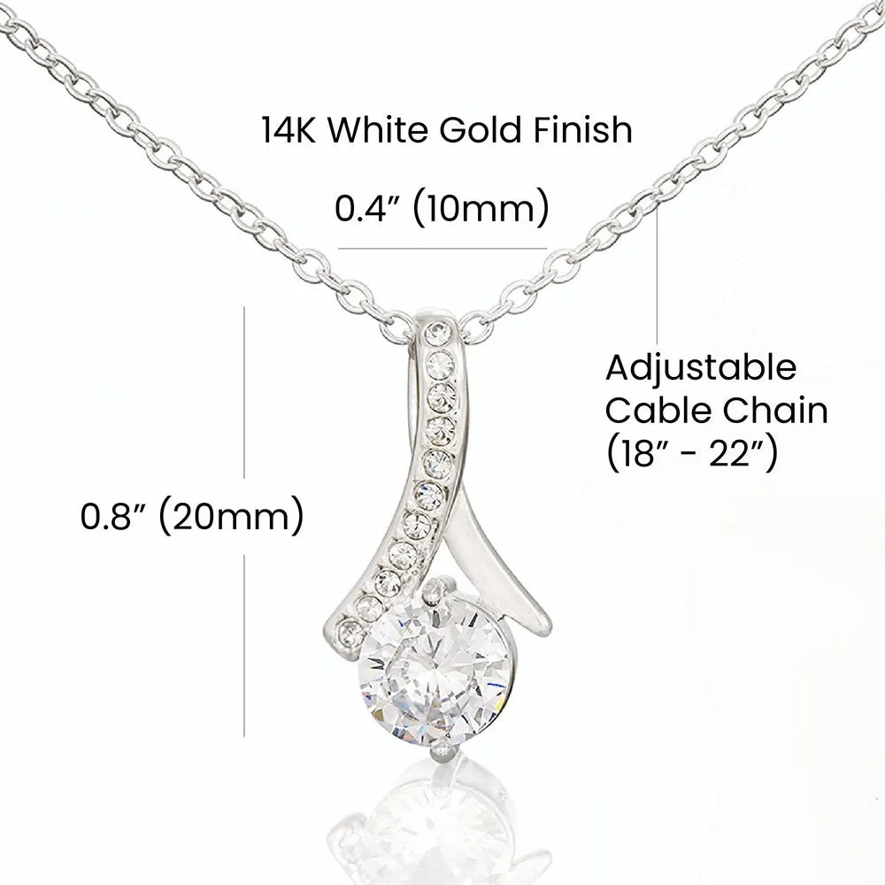 To My Beautiful Girlfriend- Alluring Necklace- If I Could