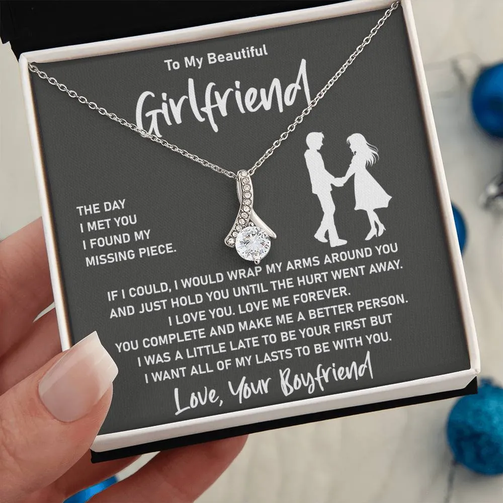 To My Beautiful Girlfriend- Alluring Necklace- If I Could