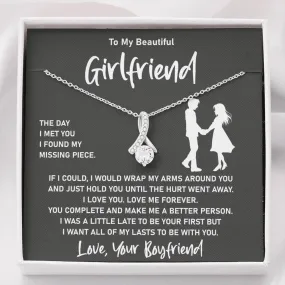To My Beautiful Girlfriend- Alluring Necklace- If I Could