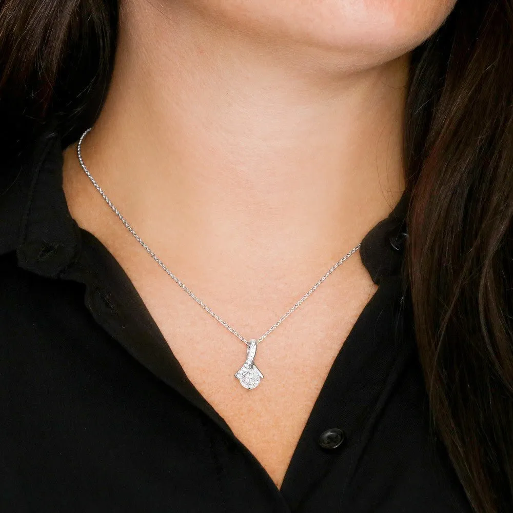 To My Beautiful Girlfriend- Alluring Necklace- If I Could
