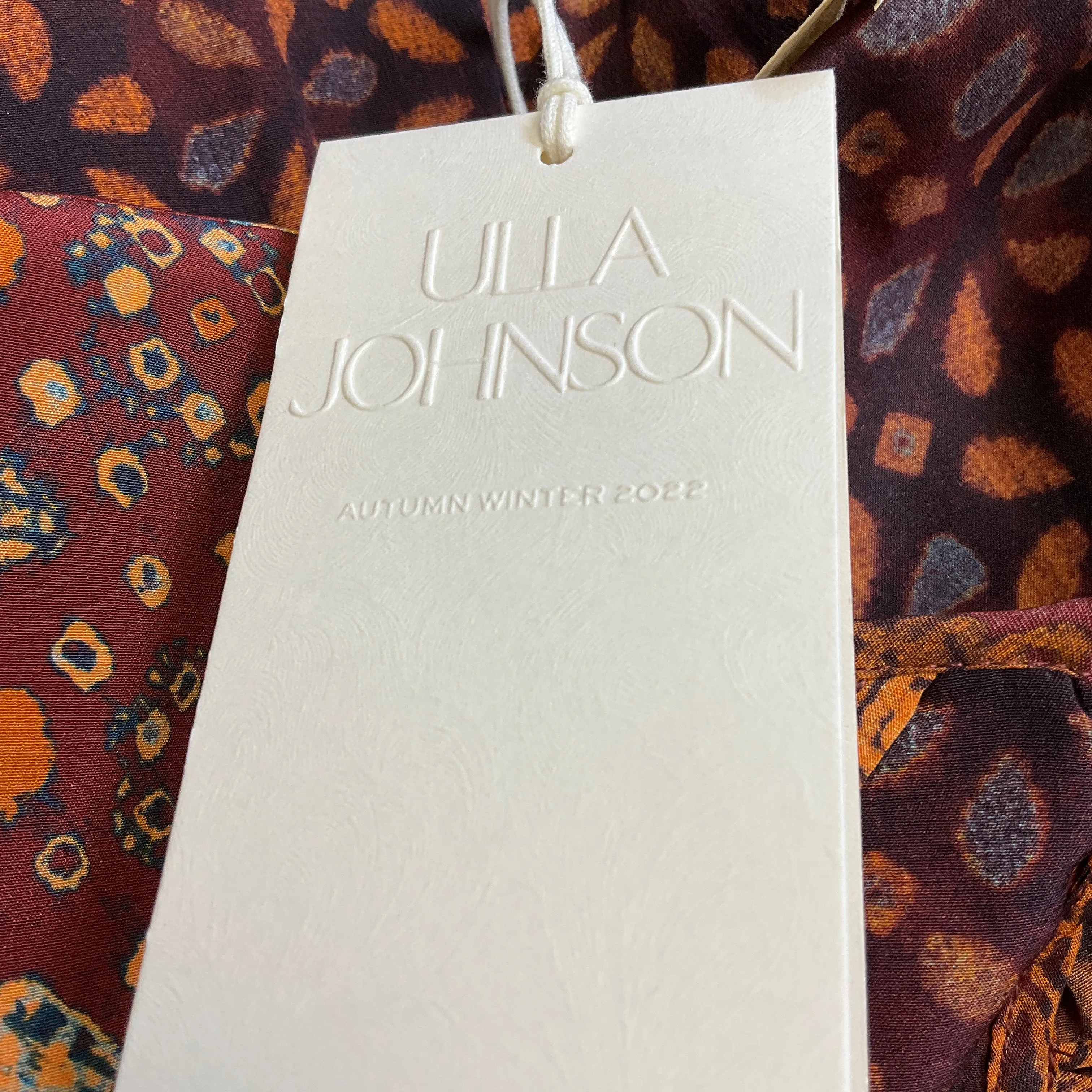 Ulla Johnson Agate Print Silk Citra Top