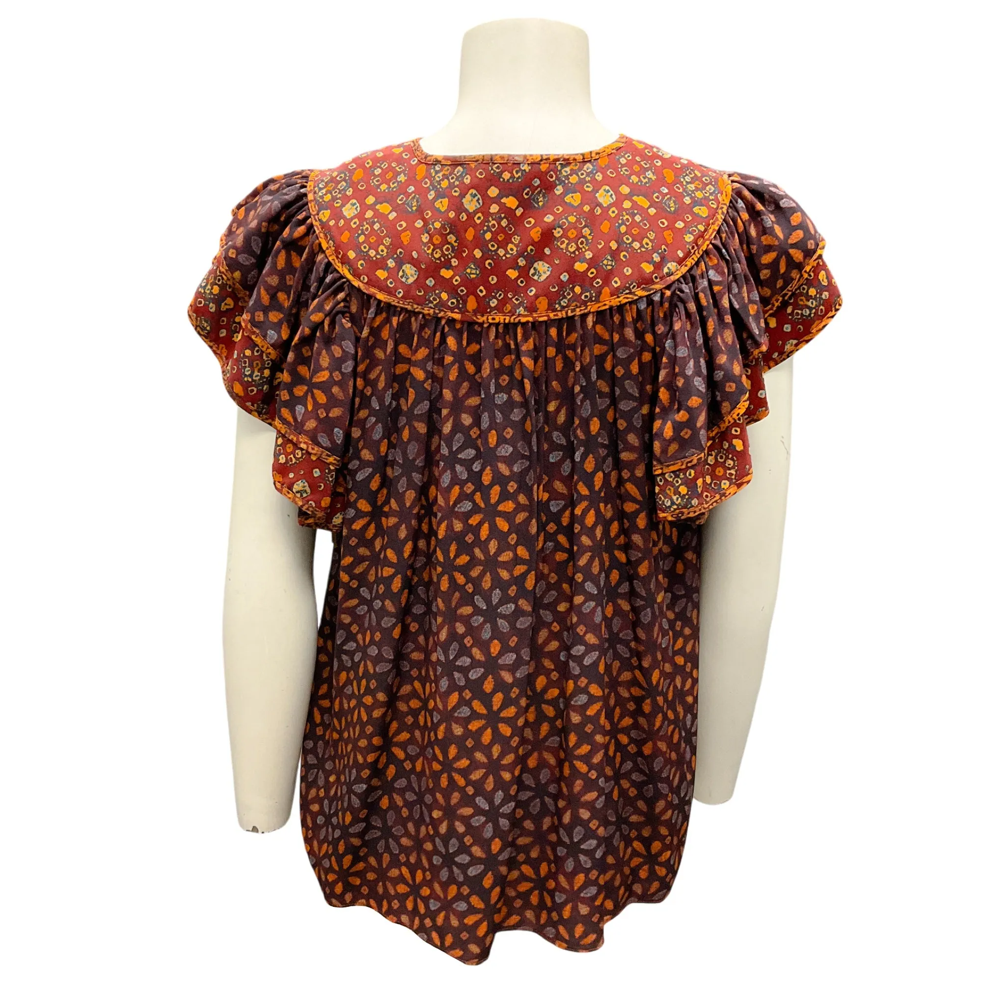 Ulla Johnson Agate Print Silk Citra Top