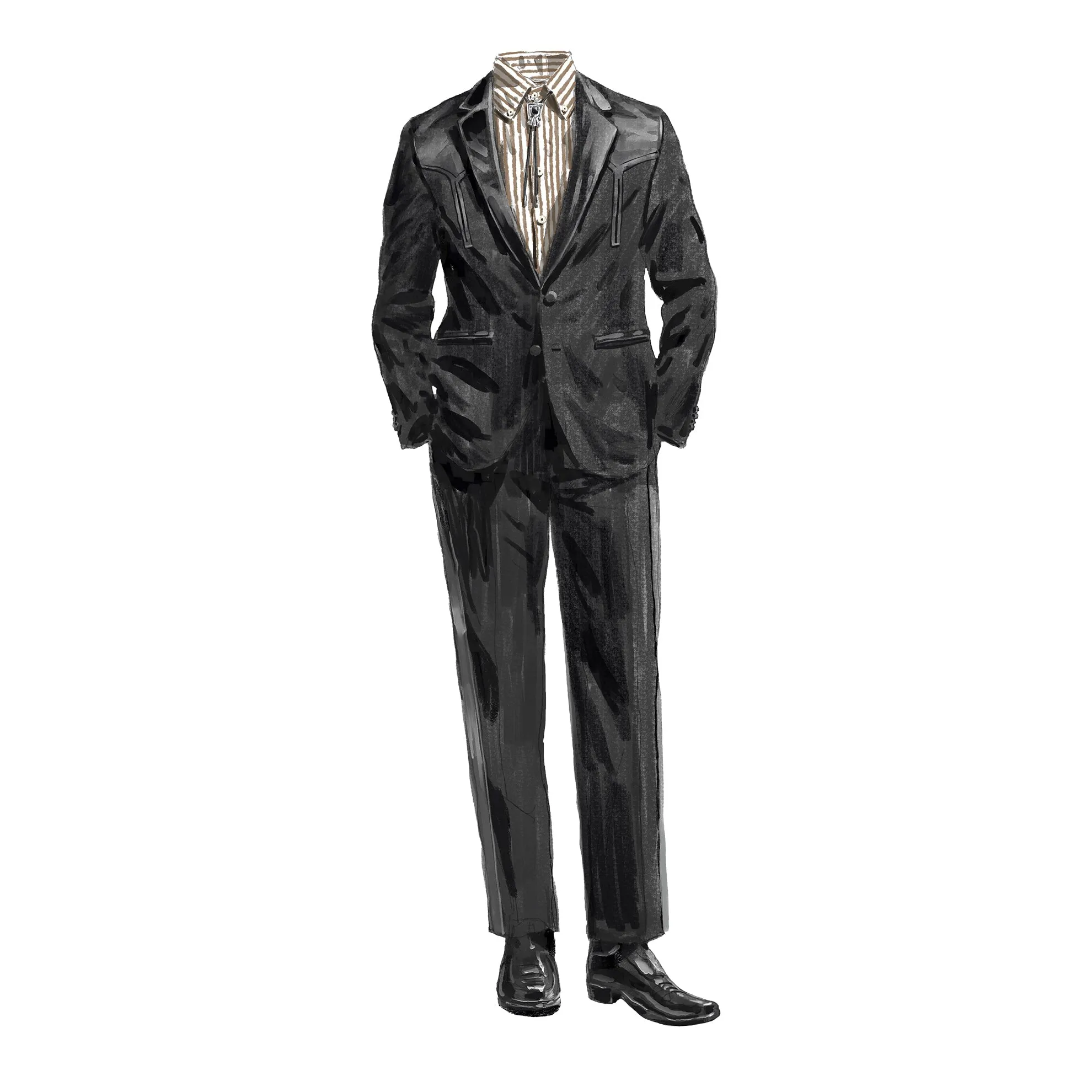 Western Tuxedo Jacket